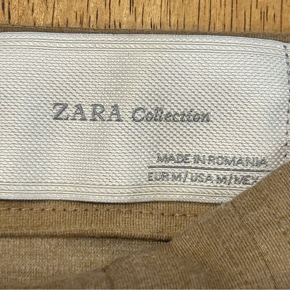 Zara Collection Beige Pleated Skirt  S - Picture 3 of 7